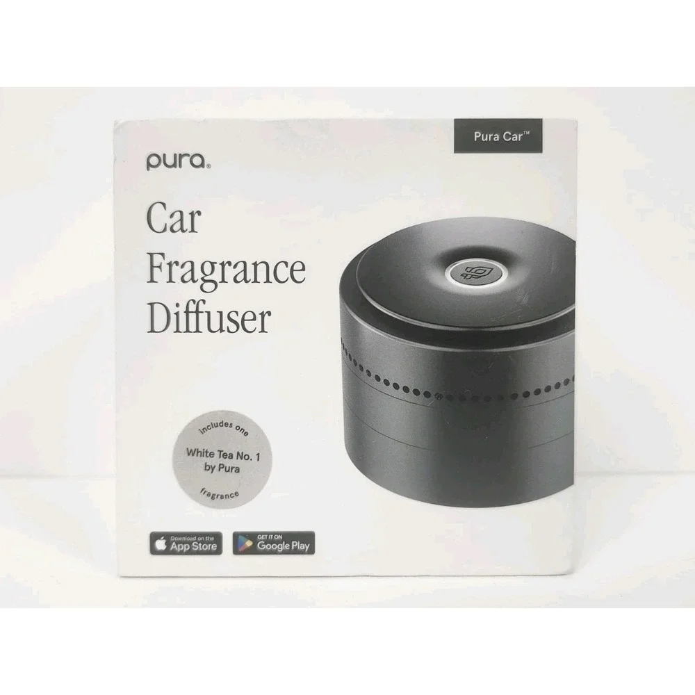 Pura Car Fragrance Diffuser Smart Scent w/ White Tea No. 1 Fragrance NEW OB - Picture 1 of 3